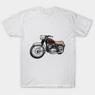 Motorcycle with seat T-Shirt